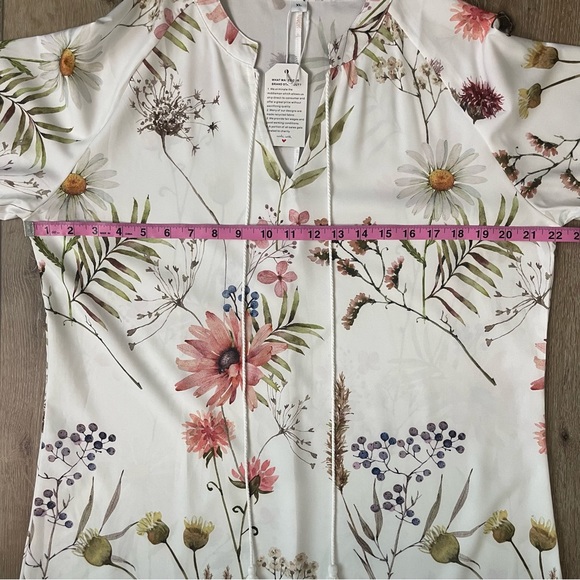 NWT White Floral Maxi Dress Women’s Size XL from Cherieday - Picture 11 of 12